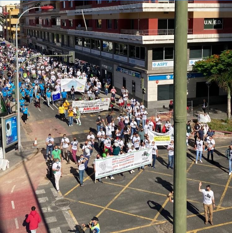 PEFRALCA's tweet photo. 📢 Los/as Empleados/as Públicos/as unidos/as reclamando justicia, estabilidad, permanencia en Las Palmas de Gran Canaria‼️

#JuntosSomosMásFuertes
#JusticiaLaboral
#Muevete https://t.co/aRghFNms8v