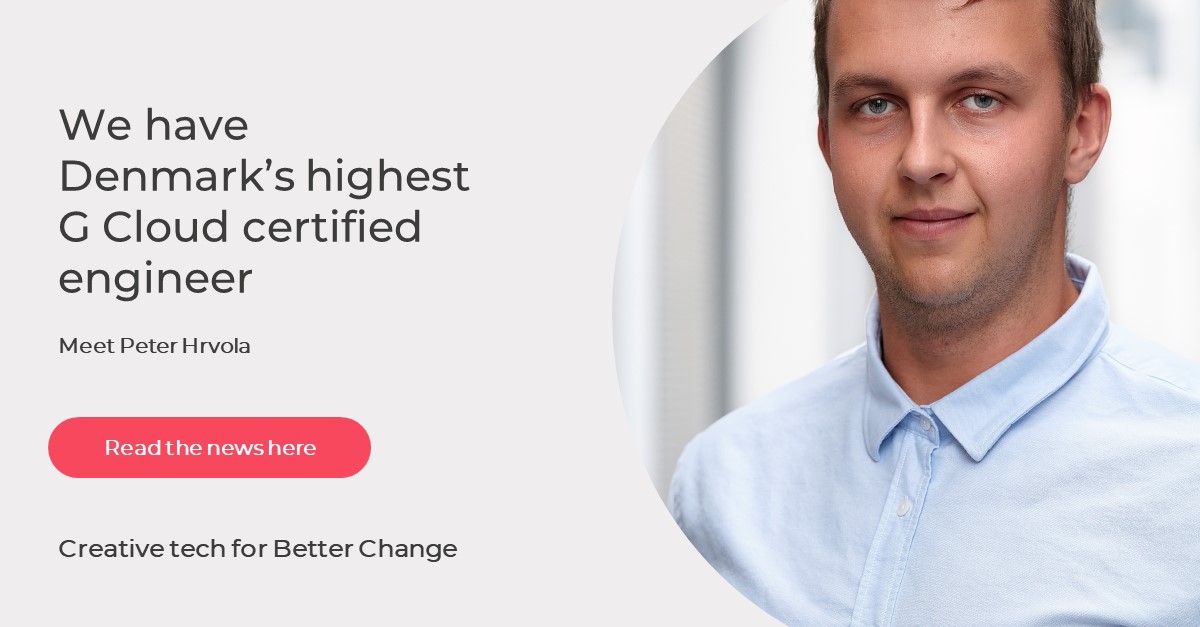 Leder du efter en ekspert på Google Cloud, så finder du den højest certificerede her hos os! Tillykke Peter. 
dk.devoteam.com/nyheder/we-hav…