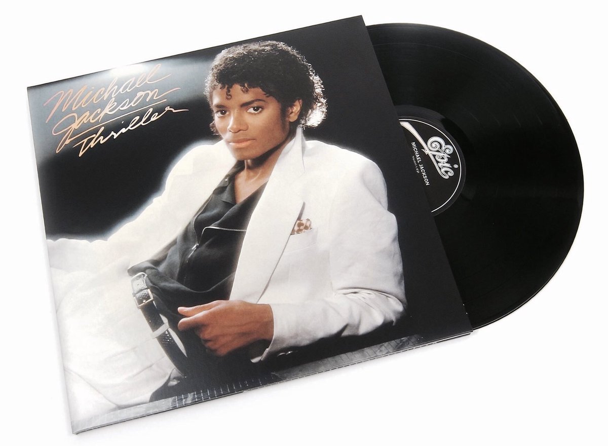 retrochenta's tweet photo. Hoy hace 39 años que se lanzó al mercado el legendario álbum de Michael Jackson "Thriller". https://t.co/CnS7rYGJxk