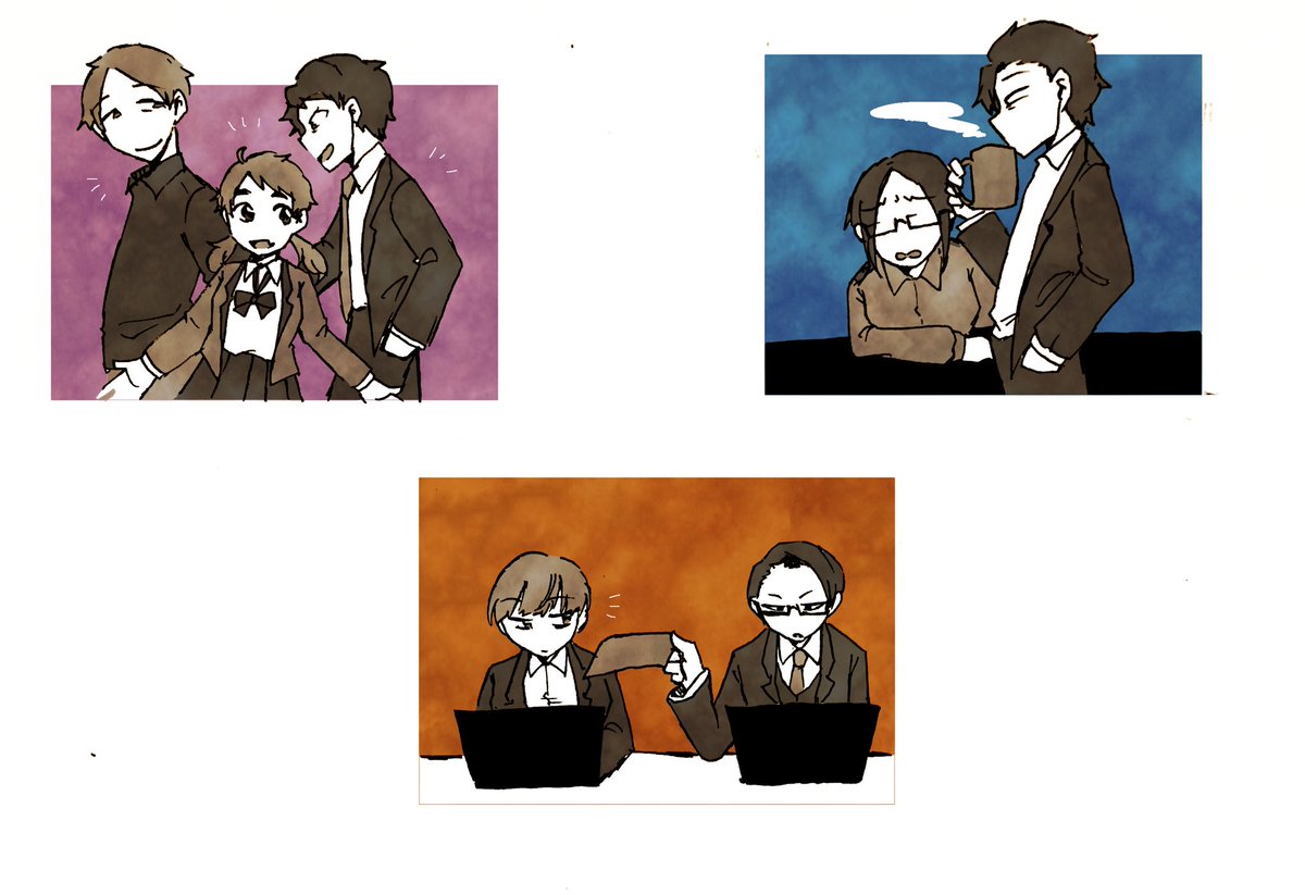 #今月描いた絵を晒そう
こんなにまともに描いた絵がないとは思わなかった 