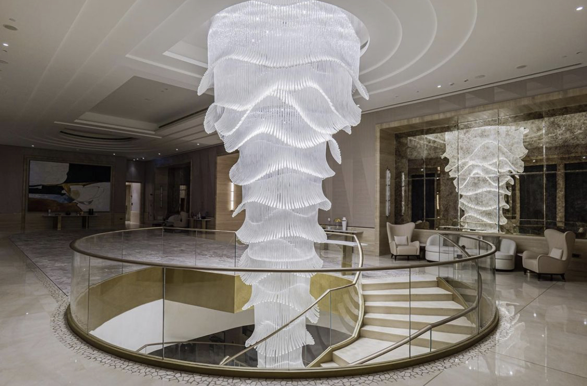 StRegisDXBPalm's tweet photo. The St. Regis Dubai, The Palm serving a stunning luxurious interior! #LiveExquisite https://t.co/V6a9hHrTlb