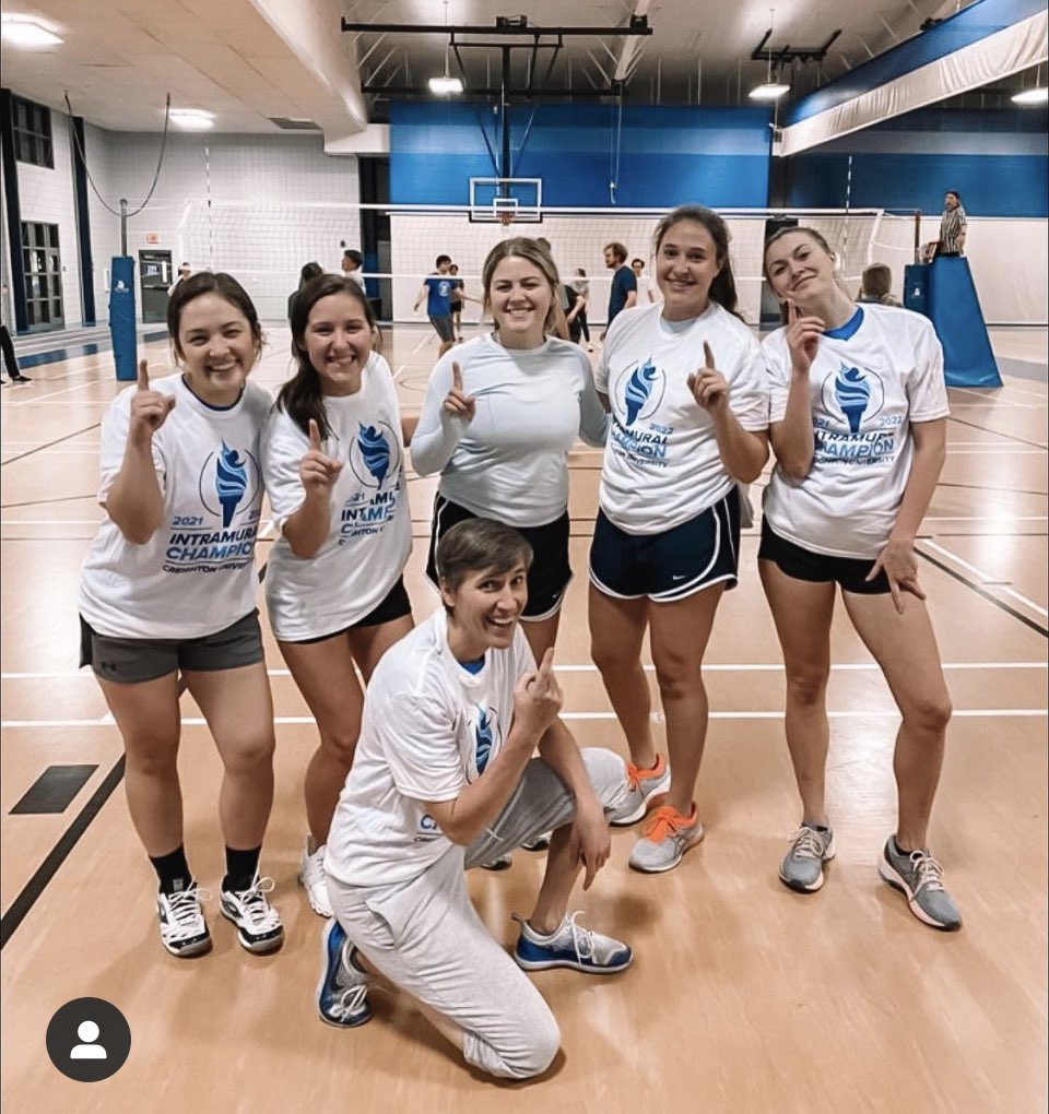 CreightonPA's tweet photo. Congrats to the #JayPA volleyball team - 2021 INTRAMURAL CHAMPS!! https://t.co/mDNhS7N3mp