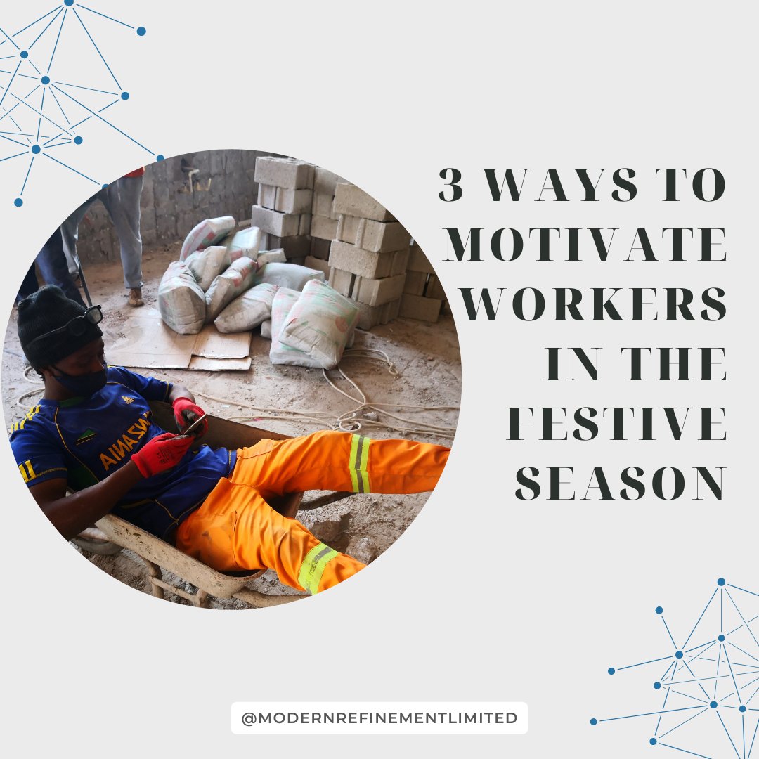Modernrefine's tweet photo. Not everyone is in the mood to work over the festive season as the year has been long but, deadlines still have to be met! Here are a few tips to keep your team motivated this festive season https://t.co/Qk7N5lCbft