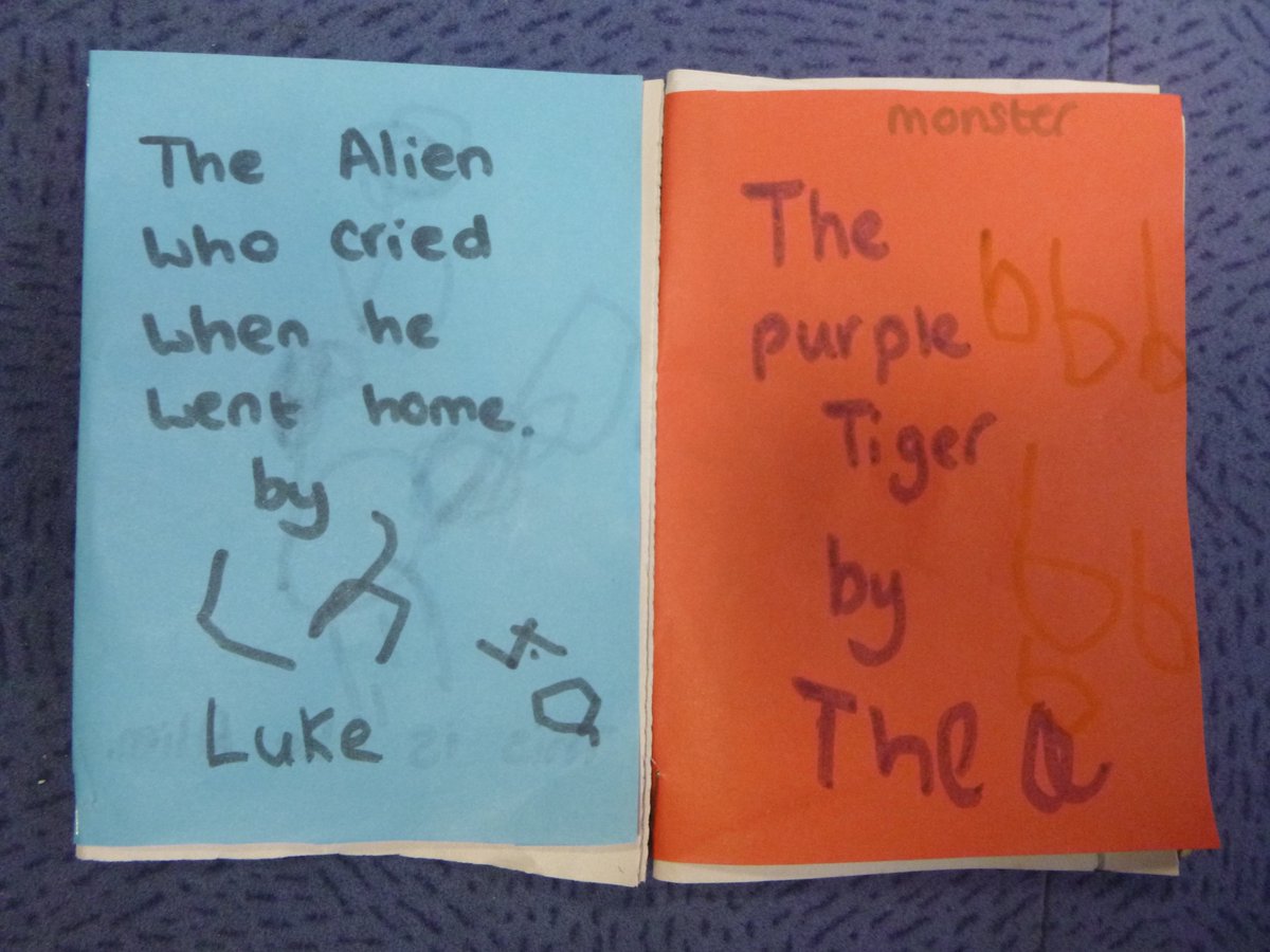 chapelendinfant's tweet photo. #storytelling #motivatedtowrite #learningisfun Children in our nursery demonstrating their story telling skills by creating their own books. https://t.co/9nl1rSimxk