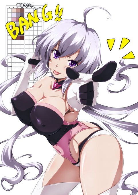 #今月描いた絵を晒そう

これもこっちはクリスちゃん
と、おまけの練乳マリアさん

練乳だからね? 