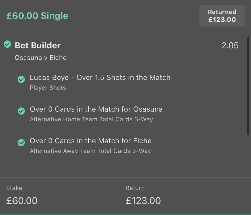 Brilliant night last night after this beautiful winner 👇🏼😍 

Looking to finish the month very strongly tonight with 3 bets for the Newcastle v Norwich match, all bets are posted in my free telegram here 👉🏼  t.me/+yzR-r_oPkX4yZ…

Click this link to join! ☝🏼🤪