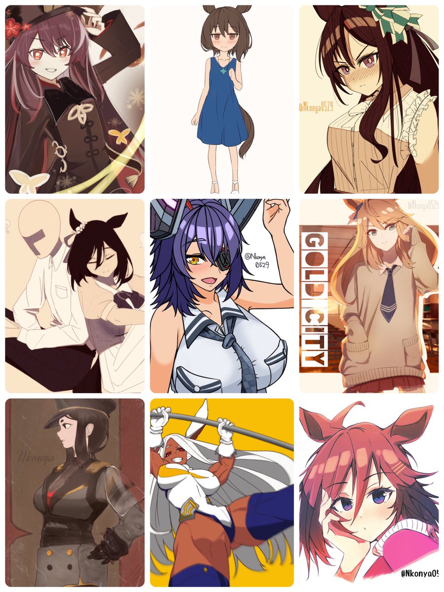 #今月描いた絵を晒そう

いーーっぱい描いた!!!! 