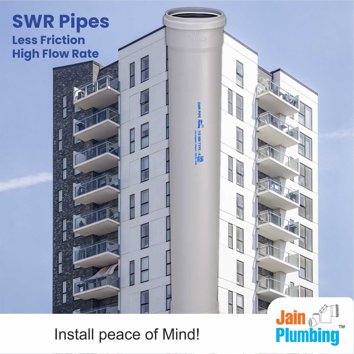 JainPlumbing's tweet photo. Switch to @jainplumbing SWR pipes manufactured by our house of quality and are immune to weather
#JainPlumbing #Plumber #Plumbing101 #Piping #PlumbingSystem #PlumbingLife #PlumbingServices #InstallPeaceOfMind #JainPipes #Water #SWRpipe #PotableWater #DomesticPlumbing #pipe #pipes https://t.co/HUQVMB5hHf