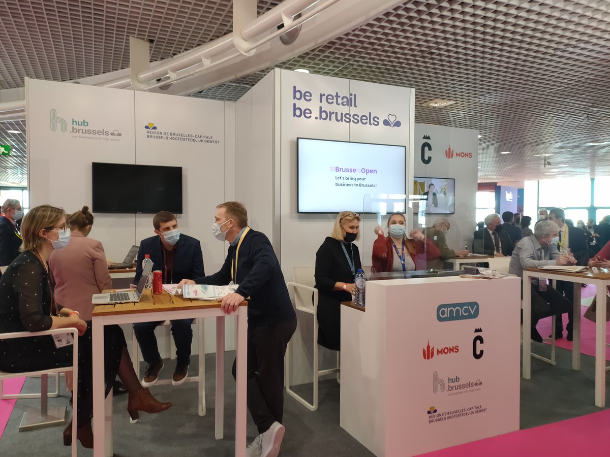 AMCV_gcv's tweet photo. L'#AMCV est à nouveau présente au Salon International de l'Immobilier Commercial - #MAPIC2021 accompagnée des villes de Charleroi et de Mons, de https://t.co/sLB2DzMHiD et de la région Bruxelles-capitale...

Venez nous rendre visite jusqu'au 2 décembre à notre stand ! https://t.co/WT7Vv9GD5Q
