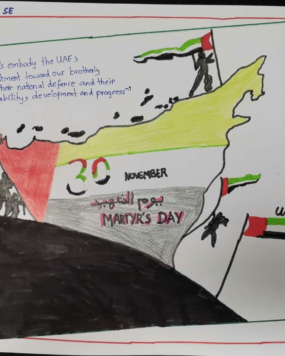 tmsdubai's tweet photo. At TMS Commemoration Day was marked by writing letters to martyrs, making posters and having discussions in class on the significance of their sacrifice and patriotism. 
@AmbikaGulati 
@KHDA 
@GEMS_ME https://t.co/R6kgn2lYlu