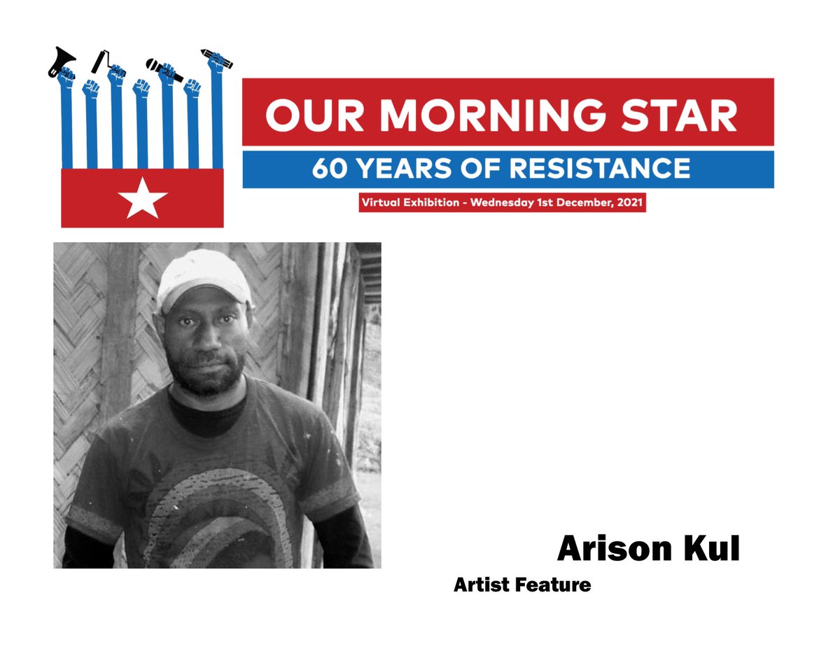 YoungsolwaraP's tweet photo. Our Morning Star Exhibition Feature!
"West Papua cannot gain their freedom by fighting alone it’s a call to all leaders and everyone around the world to help put a stop to this genocide." - Arison Kul, PNG artist.
#OurMorningStar #PapuanLivesMatter #PapuaMerdeka https://t.co/u1d3exf37l