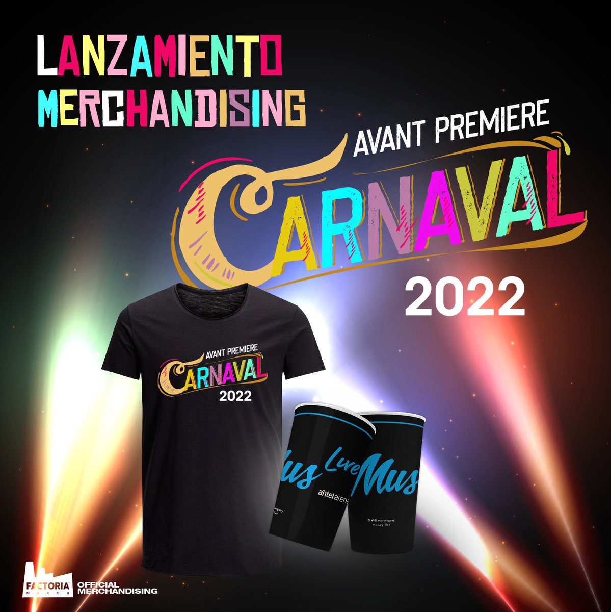 ¡Vuelve el Avant Premiere al <a href="/antelarena/">Antel Arena</a>, y nosotros ya tenemos sorpresas! 🎉👏

Ganate la remera oficial del Avant Premiere de carnaval y dos vasos de MUS Live.

📌 Seguinos en <a href="/musuruguay/">MUS LIVE</a>, dale Me Gusta a esta imagen y etiquetá a dos amig@s.

🗓 Anunciamos el jueves 2/12.