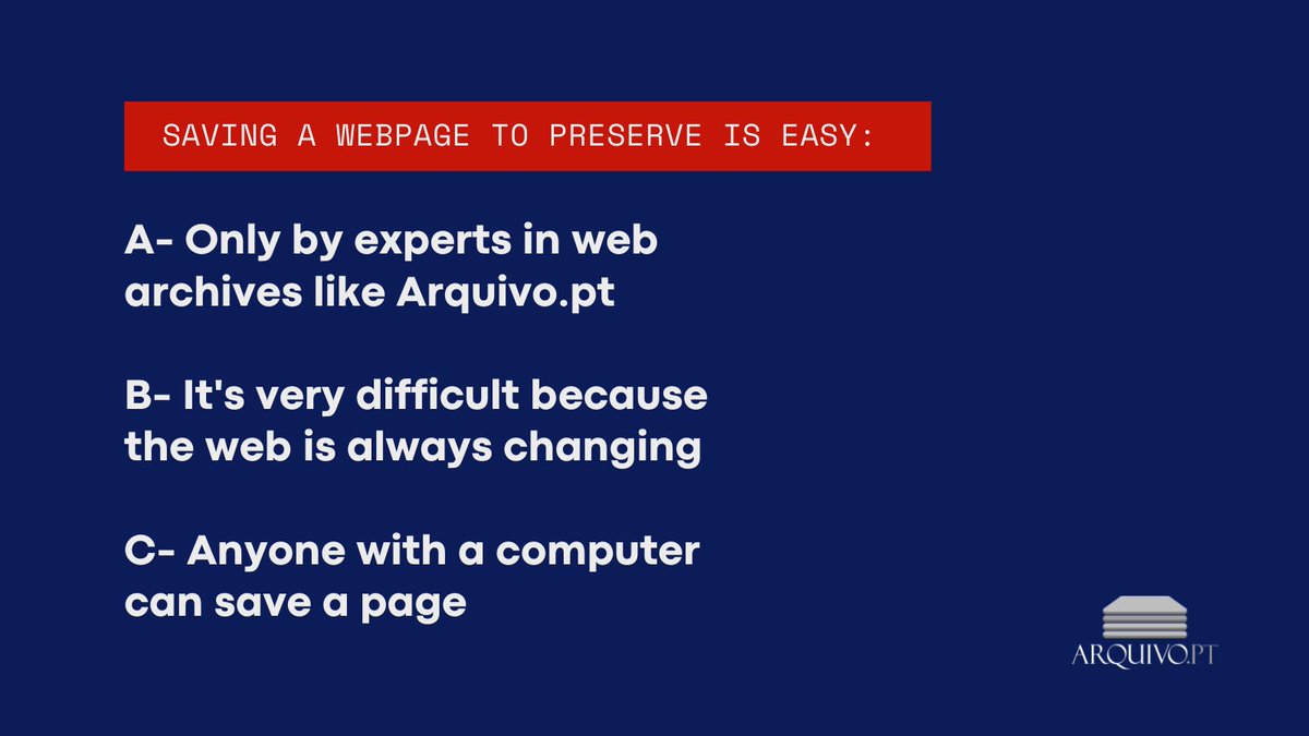 Share with us your knowledge about Arquivo.pt.
Write your answer in the comments.