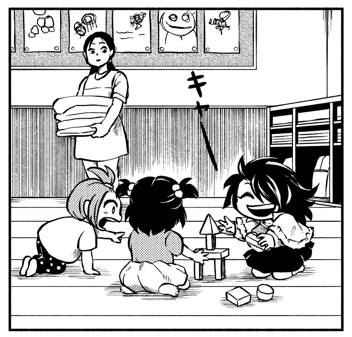『レッツゴー怪奇組』2巻、描き下ろし新作はこんな感じになってます。1月28日発売です。 