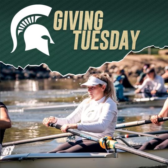 MSU_Rowing's tweet photo. This Giving Tuesday, please support our Student-Athlete led fundraiser to purchase our program's next rowing shell in memory of Olivia Long ’23. 
 
Support the Naming of a Boat in Olivia Long’s Honor: https://t.co/FZ0JtKaxXE

#livon #rowgreen https://t.co/5ffBZA7stt
