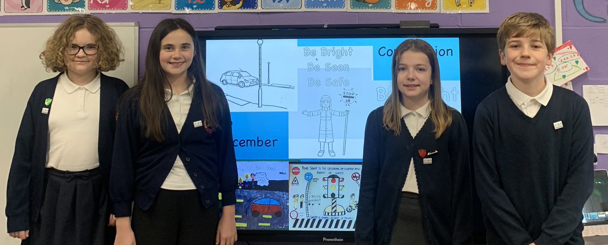 We delivered a collective worship explaining what a JRSO is and how we can help each other stay safe on the roads. Don’t forget you have until 9th December to enter our competition! <a href="/pam_rso/">RSO Pam</a> <a href="/JRSO_Lincs/">JuniorRoadSafetyOfficers</a>