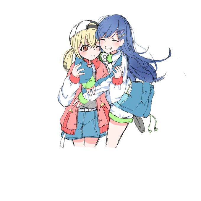 落書き載せますねー。たぶんもうこれ描かないだろうなーって思ったので杏こはです。 