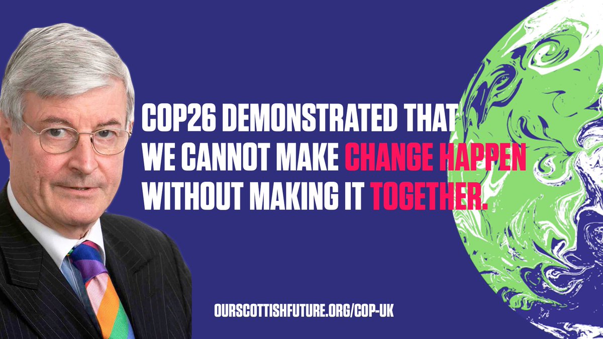 scottish_future's tweet photo. We will only achieve our climate goals if we work together
Former @scottishgreens leader Robin Harper is supporting our call for a #COPUK to ensure that leaders across the UK work together for a carbon neutral future
Show your support https://t.co/giI3CnvVUY https://t.co/UeqZ4Pg98r