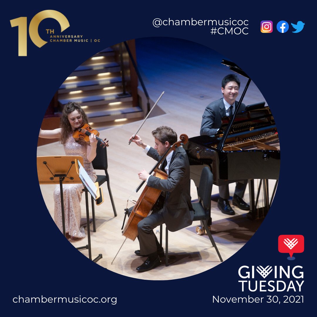 chambermusicoc's tweet photo. Supporting #CMOC this #GivingTuesday makes a difference. It's an investment in the arts, education, your community, and music.
⁠
Make your tax-deductible contribution here:⁠
https://t.co/Lsbn7Yi1IA
⁠
#GivingTuesday #ChamberMusicOC #CMOC #ChamberMusic#TogetherWeGive https://t.co/jr87h46nU1