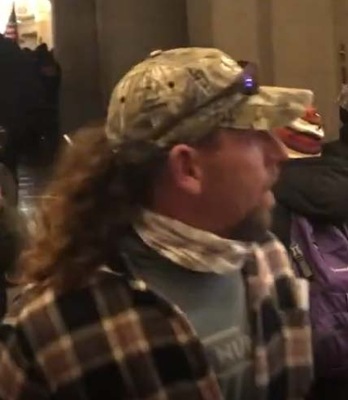 Do you recognize this man who allegedly participated in the violence at the U.S. Capitol on January 6? Help the #FBI identify him by calling 1-800-225-5324 or visiting tips.fbi.gov to submit a tip. Remember to mention photo 487 in your tip.