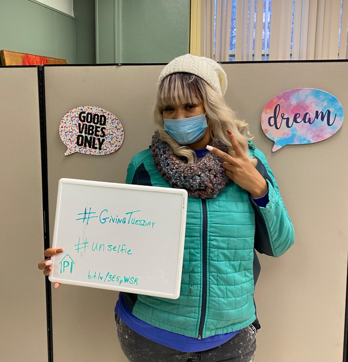 projectPLASE's tweet image. Have you ever dreamed big? Our staff helps so many with their biggest dream - to get off of the streets and into a home of their own. Be an #unselfie and make a donation today: bit.ly/3E5pWSR

#GivingTuesday2021 #ProjectPLASE #endhomelessness