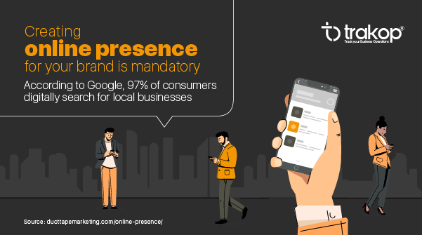 trakopglobal's tweet photo. Do you know what value "online presence" hold in your business??
Get to know more: https://t.co/u6lYohDA9E
#deliverymanagementsoftware #Trakop #lastmiledelivery #godigital #deliveryschedulingsoftware #onlinebusiness #doorstepdelivery https://t.co/sLP5f60S1d