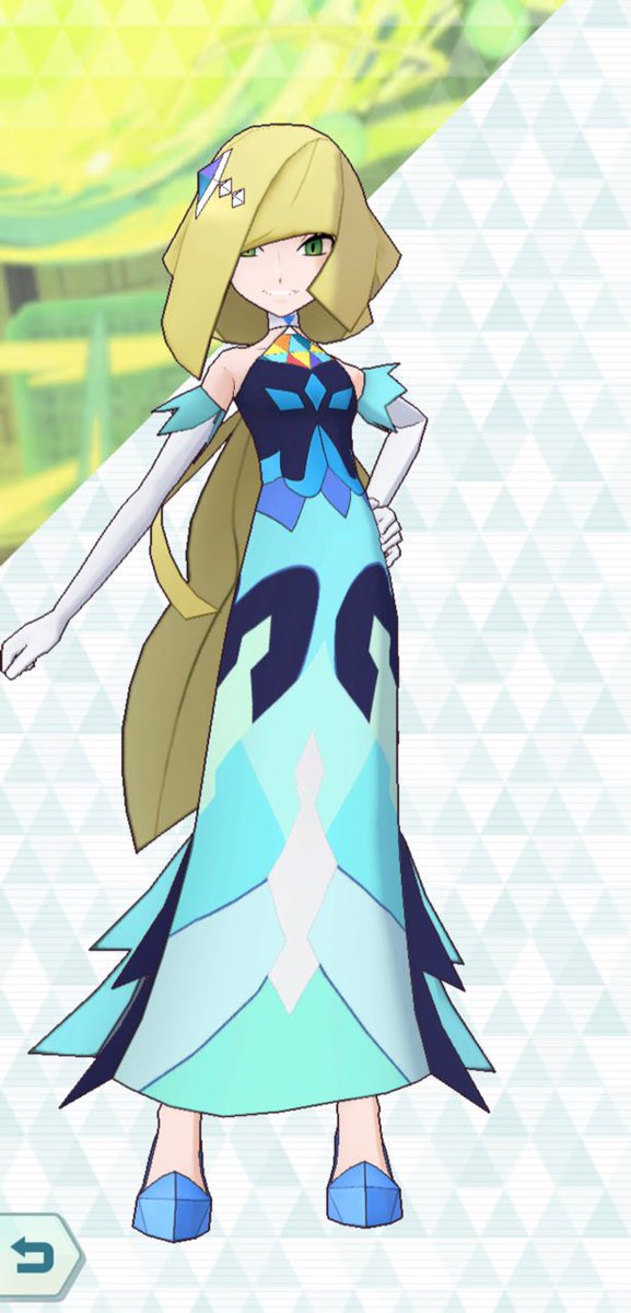 ルザミーネさんの笑顔どっちも大好き😇😇😇ポケマスでは改心してる筈