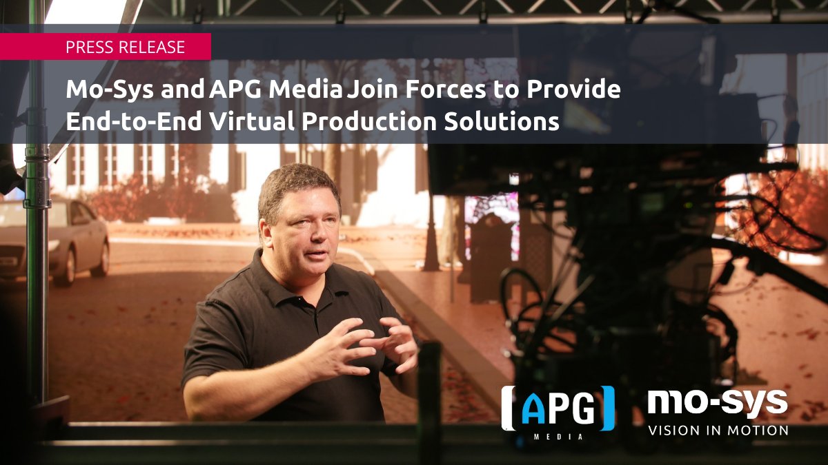mo_sysLab's tweet photo. “Through this collaboration with @APGMediaGroup we are freeing up #production teams to express their full creativity with an immaculate end result.” Michael Geissler discusses our exciting new partnership here https://t.co/b0zA6rf4By #StarTracker #VPProXR #HyperPixel #VP #LEDwall https://t.co/Bwti5C83u9