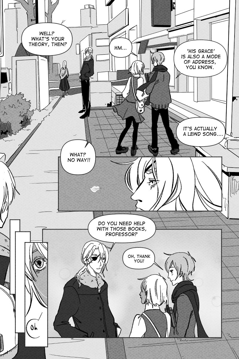 ten_dmlt's tweet photo. #MDimilethWeek Day 7: [Future] 

Immortality AU. There were many songs that became popular in Fódlan during the Saviour King's time, but most of them got lost in time. This one though... https://t.co/VPKdclOptC