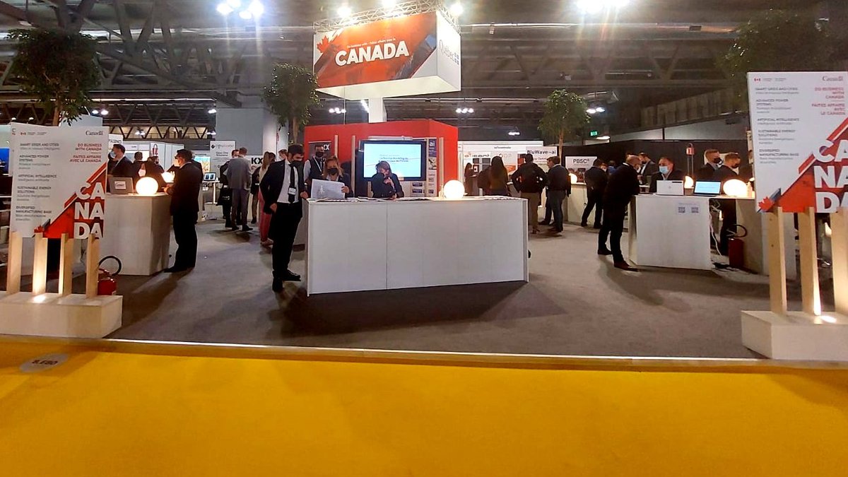 CanadaenItalie's tweet photo. Nous sommes ici ! Le Canada c'est @Enlit Europe et nous sommes heureux de vous présenter l'excellence canadienne en transition énergétique. Venez visiter le stand 🇨🇦 Canada!
@kxsystems #SUBNETSolutions @SUBNETsolutions @RobertPresser @BluWaveai @BrainBoxAi @LoopEnergyInc https://t.co/9nDiMArGb9