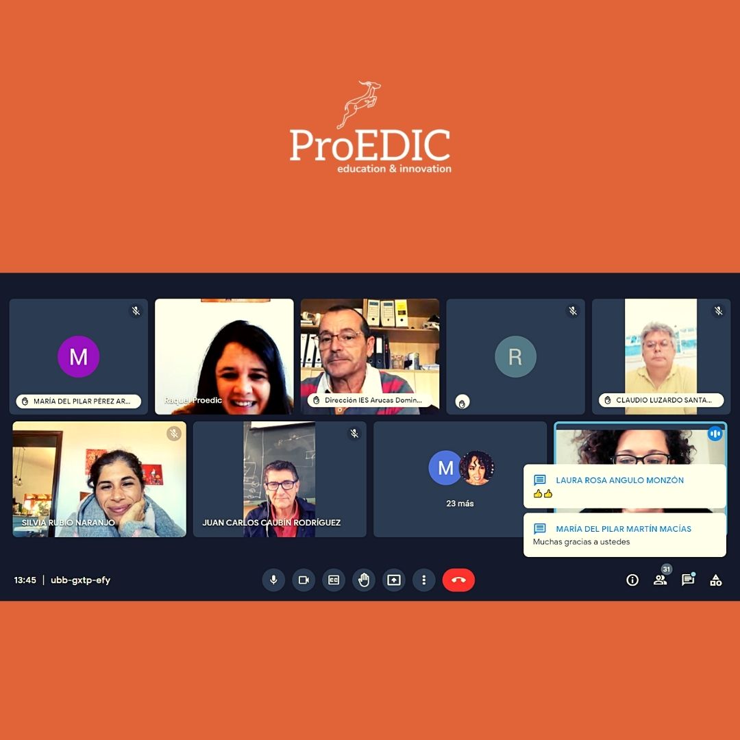 proedic's tweet photo. Hier nous avons réalisé la première partie de l'atelier de fiches pédagogiques avec les enseignants et la direction de l' IES Arucas Domingo Rivero . 
Merci pour votre participation et confiance!!
#educationispower #educationmatters #proedic https://t.co/OkXBTKrmwV