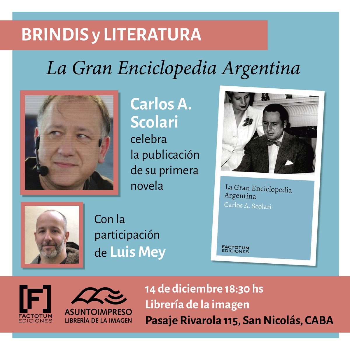Gracias <a href="/elDiarioAR/">elDiarioAR</a> <a href="/SoniaBudassi/">Soña</a> por compartir el primer capítulo de LA GRAN ENCICLOPEDIA ARGENTINA 😎💪🇦🇷 <a href="/factotumed/">Factotum ediciones</a>  buff.ly/3Ebp9zD Nos vemos en la presentación del día 14 en BsAs!!