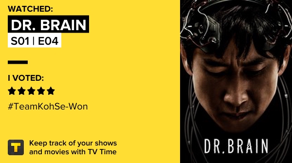MinSooTae's tweet photo. I've just watched episode S01 | E04 of Dr. Brain! #mrrobin https://t.co/KQgDL5a5ZE #tvtime https://t.co/iMiO6CbkpW