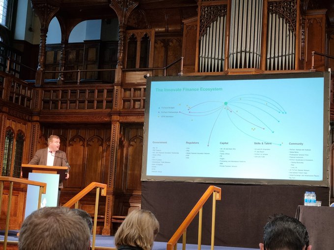InnFin's tweet photo. Our very own @petercunnane speaking at today's @fintechnorth event alongside the #FinTechNationalNetwork
🗣️Peter spoke about our priorities for the coming months, investment into UK FinTech, the #KalifaReview, national and international competitiveness and much more! https://t.co/1ZBOrXSz07