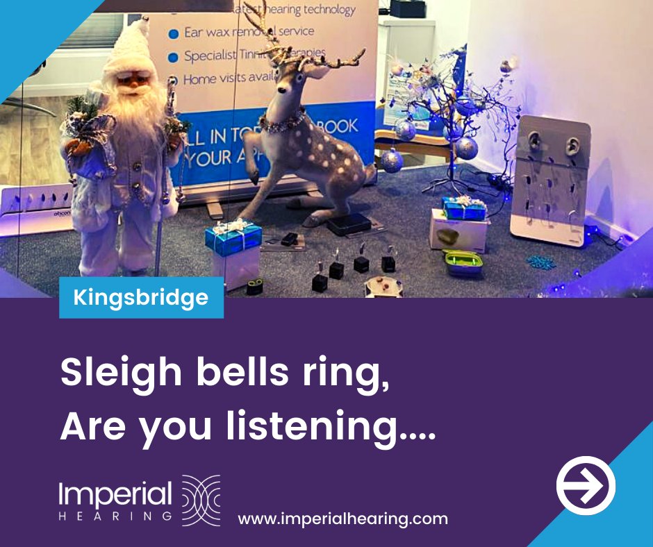imperialhearing's tweet photo. Our Kingsbridge, Chipping Sodbury and Poole clinics are all looking rather festive! 🎄
Has anyone else noticed decorations going up earlier this year? It's lovely to see the streets lit up ⭐ https://t.co/WHbXnuyuOo