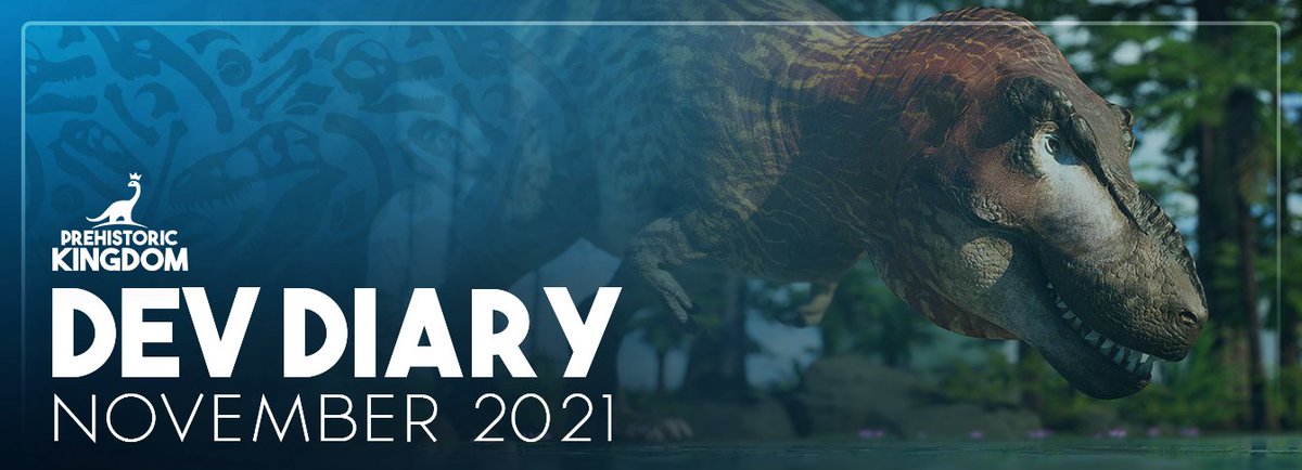 November's dev diary is here! In this short post we'll be going over some of the Closed Beta content you can expect to see day one. bit.ly/3Ea8AnE

🦕Wishlist Prehistoric Kingdom: buff.ly/2SLeSoA

#gamedev #dinosaurs
