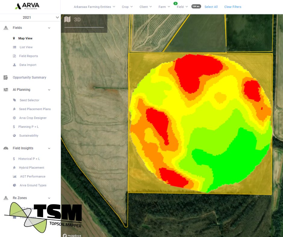geoprospectors's tweet photo. Visual the same #TopsoilMapper data in different software products - results are the same - independent of software.
Try it yourself: #kowyoursoil and display soil zones based on #TopsoilMapper #ECmaps in your favorite farming software tool @ArvaIntel https://t.co/WCGlOwSlVB