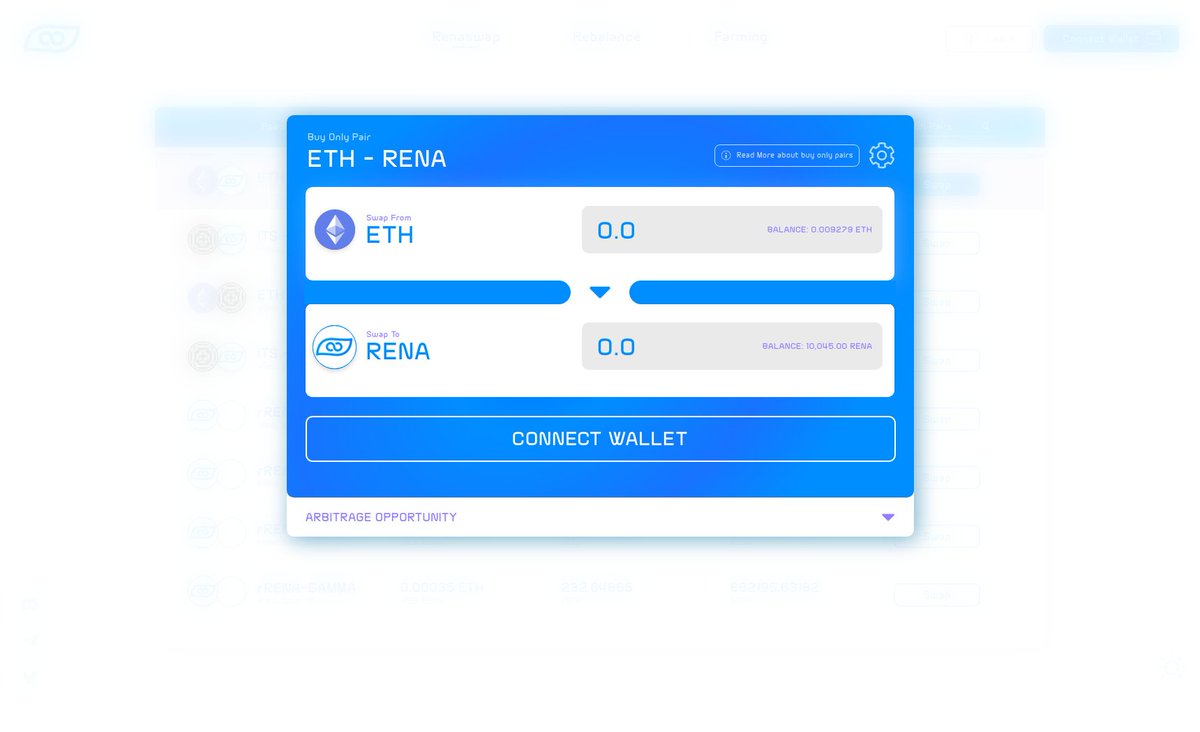 rena_finance's tweet photo. 👀 RenaSwap's getting a makeover which aligns with new tokens being listed (Greeks) 

Deflationary reserve currency. #WAGMI! 😎

Keep your eyes on our socials, and you don't want to miss what's coming!🚀

Check out the teaser for the new UI, here 👇 https://t.co/AWMKPzwBzx