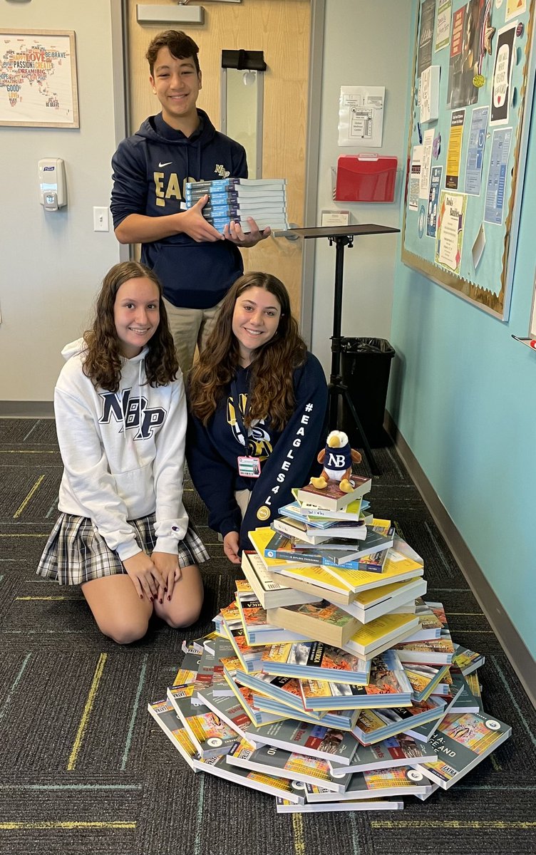 My students are helping make my room festive! #NbpsEnglish