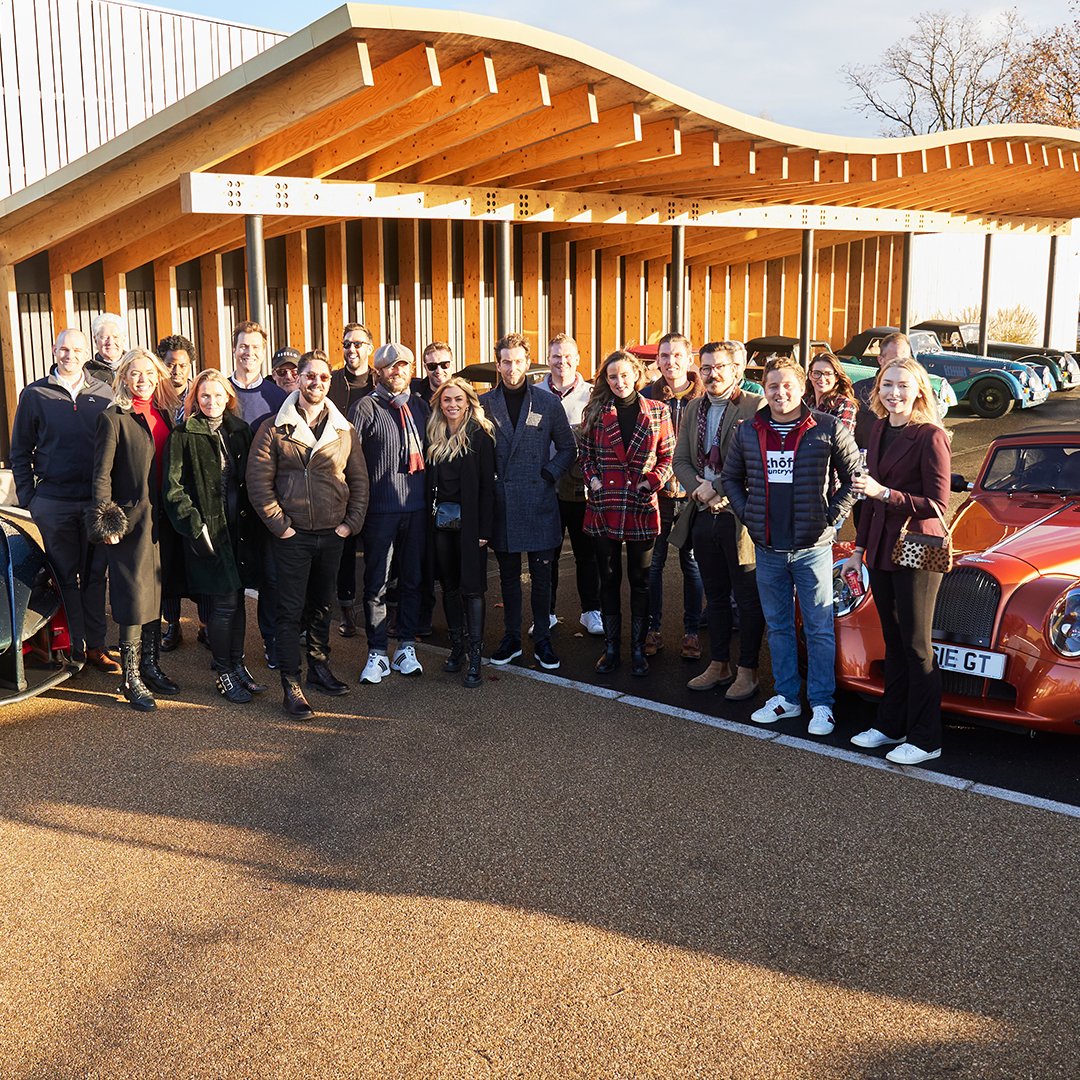 morganmotor's tweet photo. Last week we hosted Mollie's Miglia for a lunch stop at the Morgan Experience Centre and a tour of our factory. It was great to welcome @molliesmotelUK guests, and their incredible lineup of classic and supercars! #MolliesMiglia #ItsAMolliesThing #MorganCars #MorganExperience https://t.co/ZRn6Az0nXv