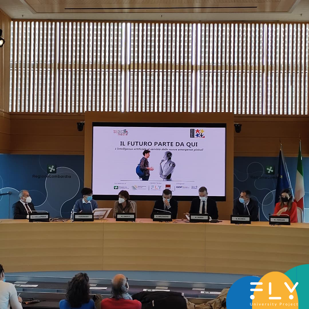 EtsFly's tweet photo. 🔵PRESS DAY🔵 👉The contest "IL FUTURO PARTE DA QUI" is starting. From 6 pm tomorrow it will be possible to apply the call which will allow 20 projects to have a unique experience at EXPO DUBAI 2020. Thanks to all the partners of the initiative to which Fly has joined. https://t.co/0UvIOoYjW7