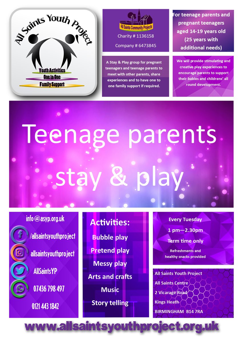 All Saints Youth Project tweet media