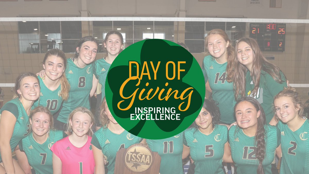 It's #givingtuesday all across Irish Nation! You can make an immediate impact on Lady Irish Volleyball and all of our amazing student programs with a donation today. Thank you! knoxvillecatholic.com/giving-tuesday #inspireexcellence #goirish