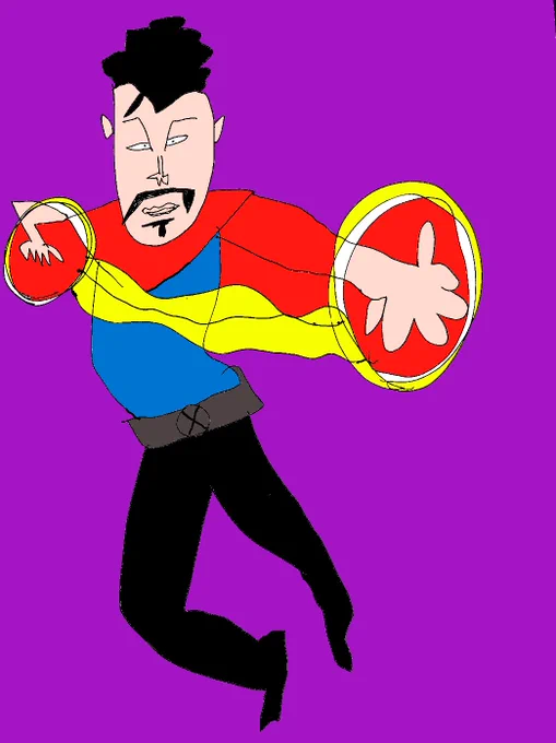 【ドクターストレンジ】夫『死ぬほど胡散臭いおじさん居るw』#ドクターストレンジ #MARVEL 