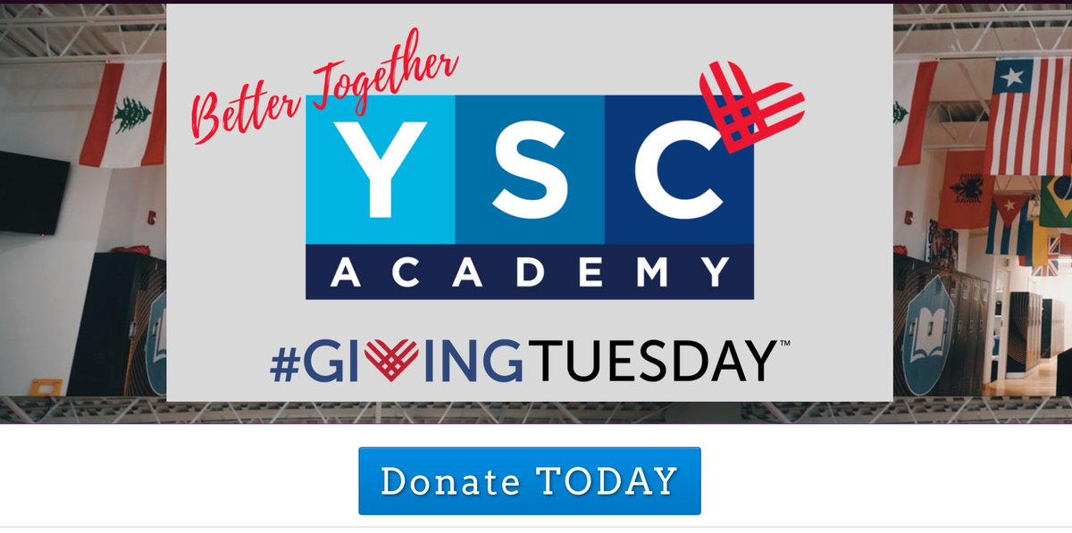 On #GivingTuesday, we need your participation to provide scholarships, academic programs/resources, and create opportunities for our student-athletes to pursue their dreams. Your donation will help develop students to make an impact on and off the field!🙏yscacademy.com/donate/