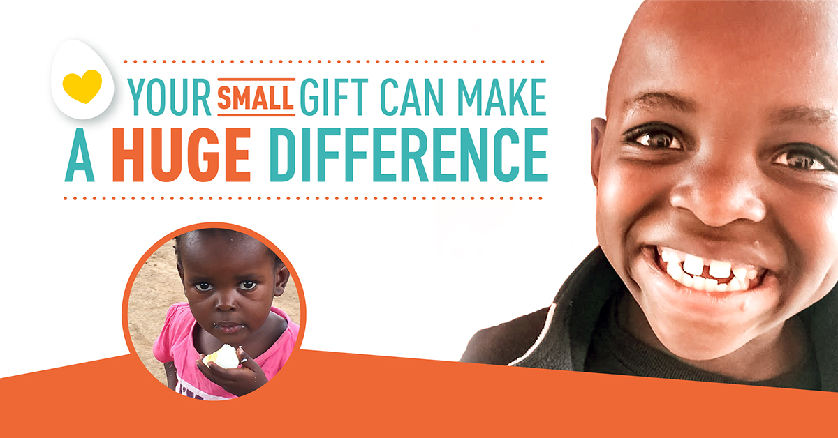 In over 7 years, 6+ million eggs from Project Canaan have been delivered to an orphanage and community in Eswatini, Africa. Your urgent help is needed to sustain the egg supply. This #GivingTuesday, join us in #CrackingHunger! Donate to @HeartForAfrica: heartforafrica.ca/project-canaan…