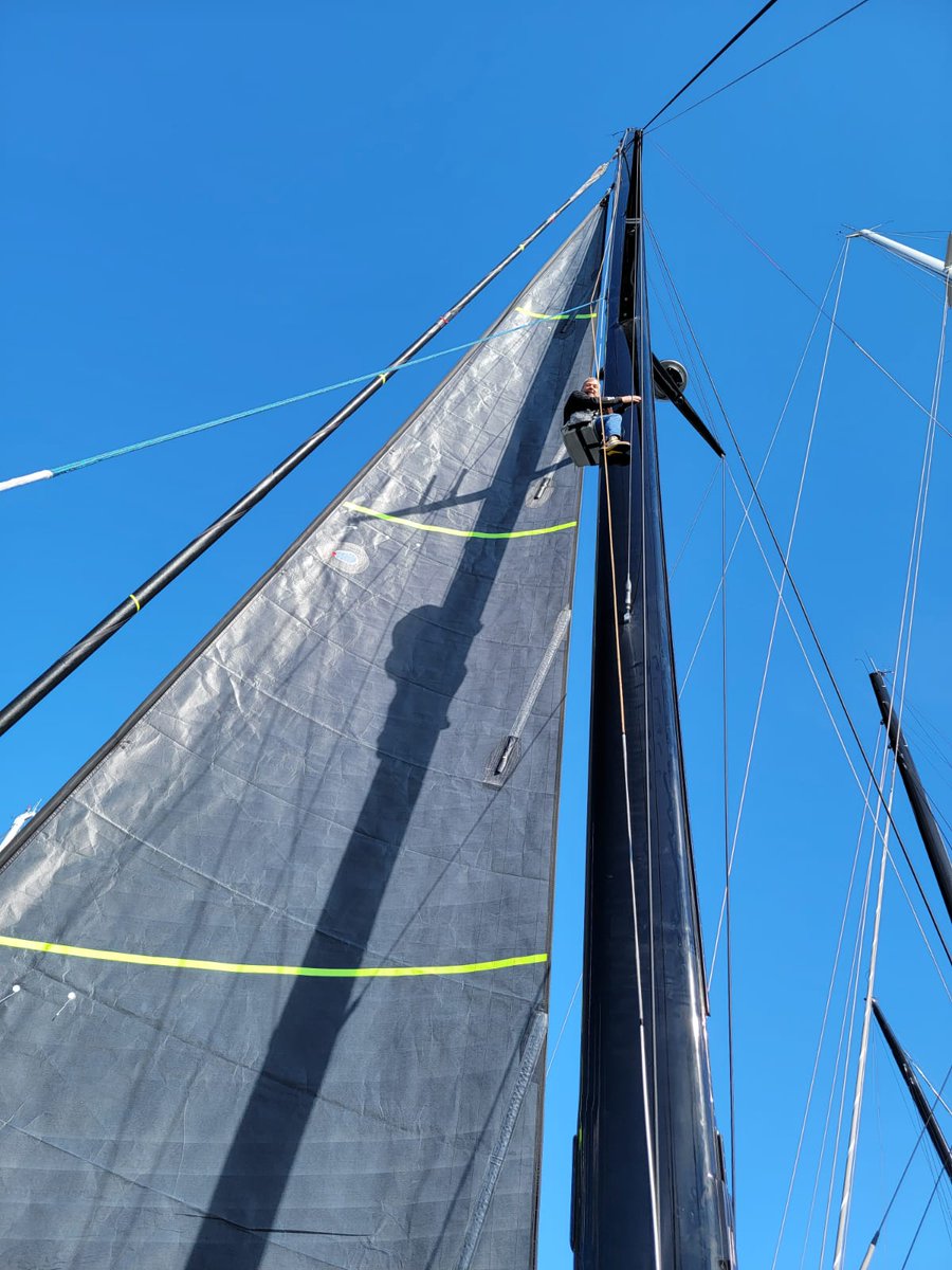 Depuis quelques jours à Newport pour finir de préparer #Tribe (un joli <a href="/Gunboat_News/">GUNBOAT</a> de 62 pieds), hâte de quitter le ponton pour rejoindre la flotte de la #grandlargeyachtingworldodyssey !