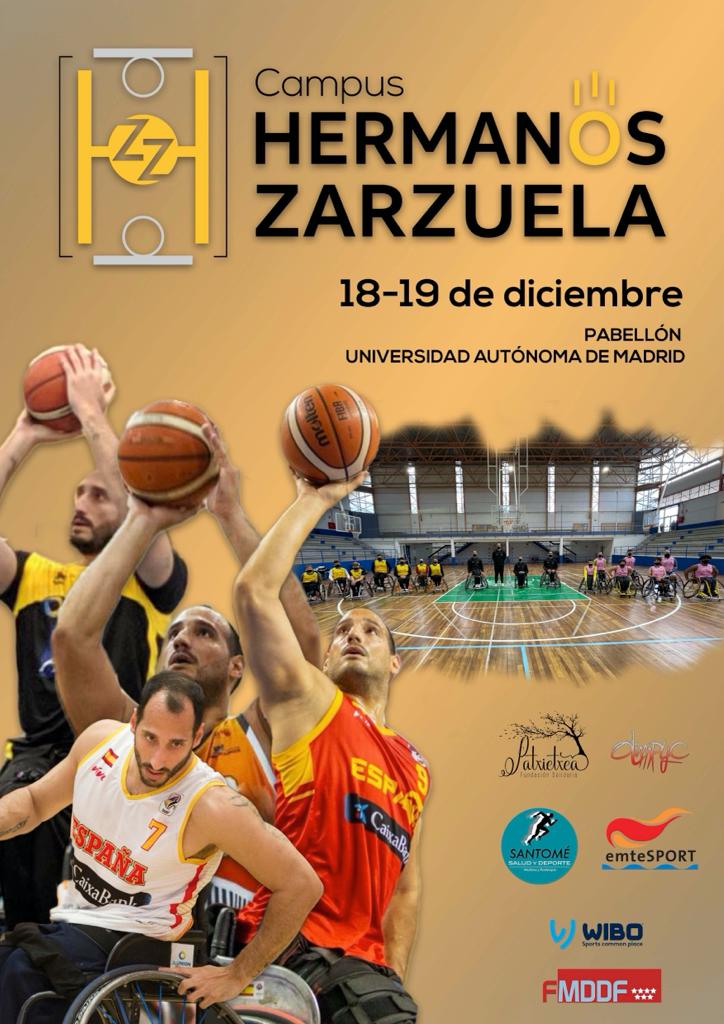 Campus Zarzuela de baloncesto en silla de ruedas

18-19 diciembre en la <a href="/UAM_Madrid/">UAM Autónoma Madrid</a> 

Información e inscripciones 👇
bit.ly/3pgoJSe
🏀🏀🏀
#baloncesto #basket #wheelchairbasket