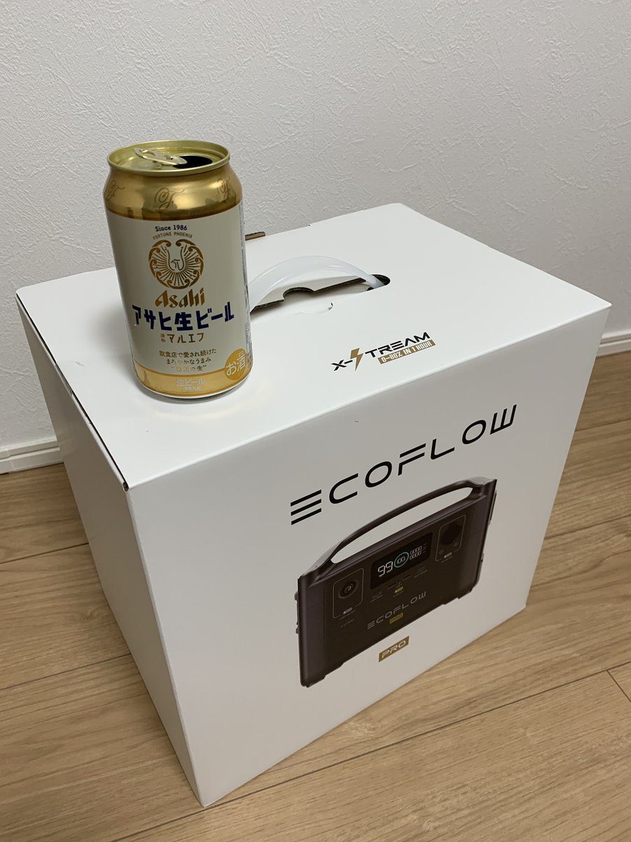 masariiiiiii's tweet photo. 届いた〜✨カッケー！！
早く使いに行きたいなぁ♪

#EcoFlow 
#River600Pro
#電気毛布 https://t.co/DqdQD5XQgD
