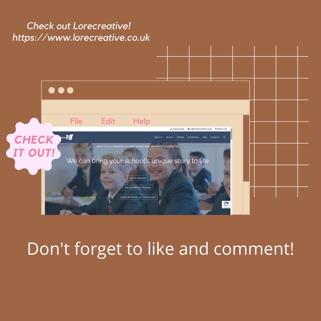 UoLTeamI1's tweet photo. Getting to know @LoreCreative inspired us to get creative and understand more about school marketing. @uolchallenge @hanna_social @Chang_Ge_UoL #UniversityofLincoln #Lorecreative #CanvaDesign #schoolmarketing #Creative #supporting https://t.co/uy7LRlV4fh